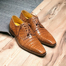 Croco med brown Alberto Bellini