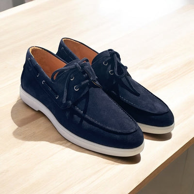 Napoli boat loafer navy